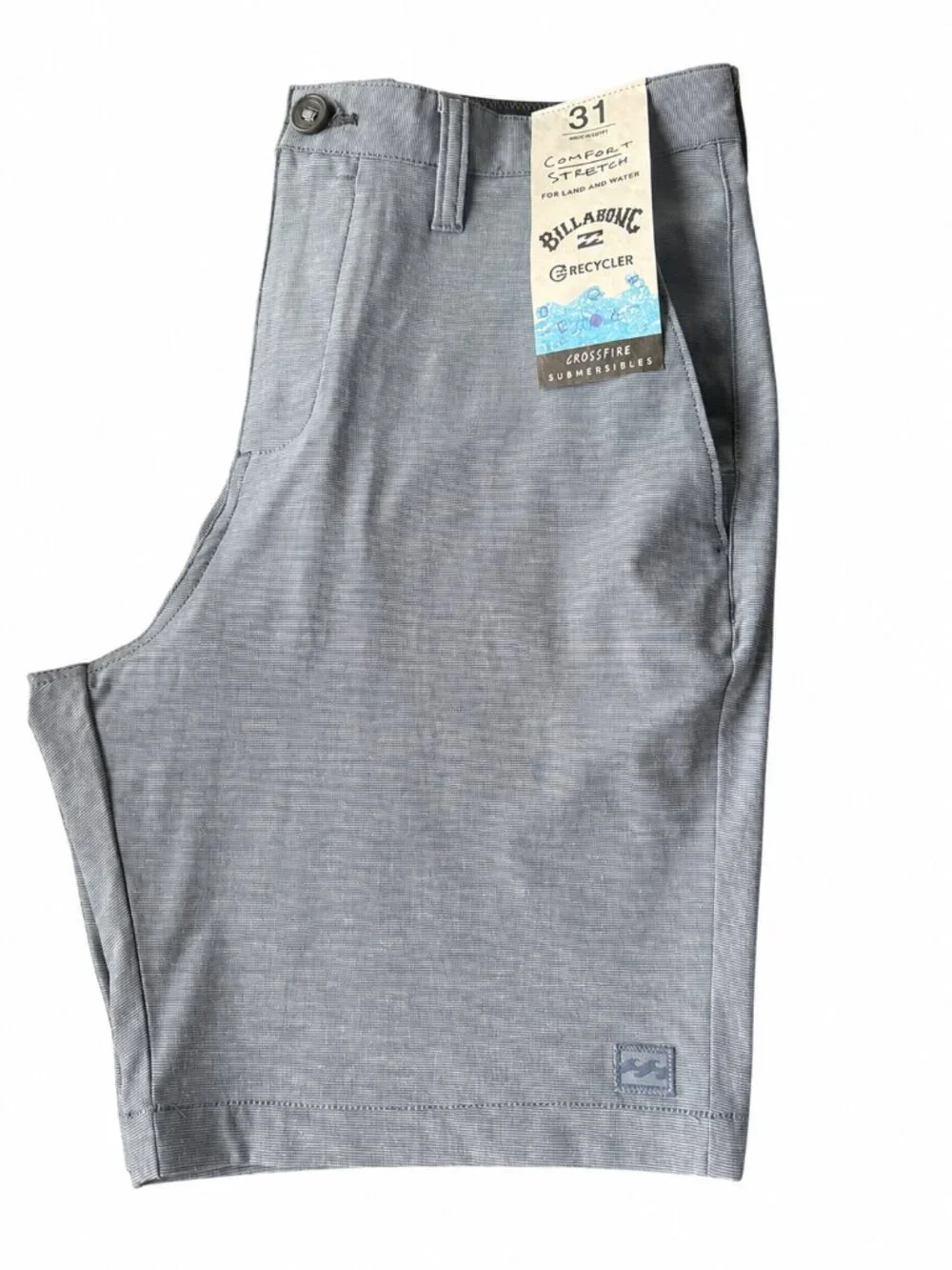 NWT Billabong Crossfire Hybrid Submersible Shorts Size 31